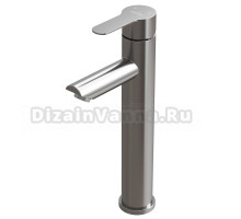 Смеситель для раковины 35k MIXLINE MLSS32-042 "Stainless" высокий излив НЕРЖ