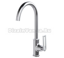 Смеситель для кухни 30k MIXLINE ML28-032 "Energy" высокий излив боковая ручка ручка