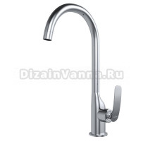 Смеситель для кухни 30k MIXLINE ML21-032 "Elegant" высокий излив боковая ручка ручка