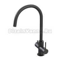 Смеситель для кухни 35k MIXLINE MLSS-03202 ЧЕРНЫЙ  подкл.к фильтру