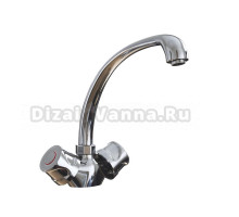 Смеситель для кухни 1/2 керамический MIXLINE ML01-03 под гайку (без подводки)