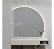 Зеркало Black&White 955.MR1000L с подсветкой и  антизапотевателем