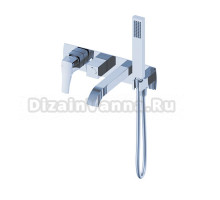 Встраиваемый смеситель для душа и ванны Wonzon & Woghand Flex WW-88889072-CR С ВНУТРЕННЕЙ ЧАСТЬЮ, хром