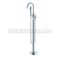 Напольный смеситель для ванны с душем Wonzon & Woghand Stick WW-88649017-CR С ВНУТРЕННЕЙ ЧАСТЬЮ, хром