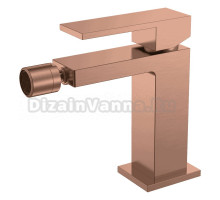 Смеситель для биде Boheme Qubic 476-CB copper brushed