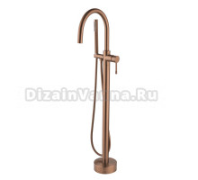 Напольный смеситель для ванны с душем Boheme Uno 469-CB copper brushed
