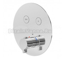 Термостатический смеситель встраиваемый Newform XT 70402E.21.018 хром