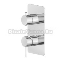 Встраиваемый смеситель для душа и ванны Newform XT 67693E.21.018 хром