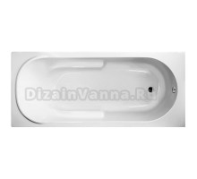 Акриловая ванна Lavinia Boho Bristol 35020060 160x75 см, встраиваемая, белая, с каркасом