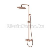 Душевая стойка Boheme Stick diamond 128-CB copper brushed