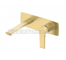 Смеситель для раковины Wonzon & Woghand Brilliant WW-88869079-BG С ВНУТРЕННЕЙ ЧАСТЬЮ, брашированное золото