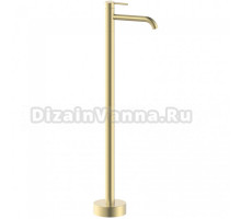 Напольный смеситель для раковины Wonzon & Woghand Stick WW-88649905-BG брашированное золото