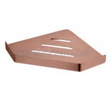 Полка Boheme New Venturo 10318-BRB угловая, brushed bronze