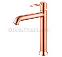 Смеситель для раковины Wonzon & Woghand Tor WW-88019073-RG розовое золото