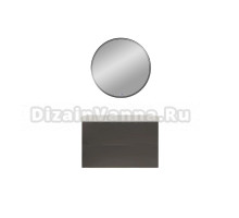 Мебель для ванной комнаты MebelVann Trend 80 подвесная, антрацит, дуб сонома