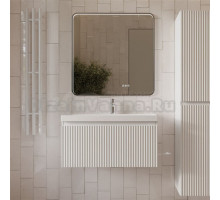 Мебель для ванной комнаты MebelVann Pulse 80 подвесная, белая, 1 ящик