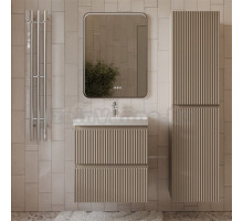 Мебель для ванной комнаты MebelVann Pulse 60 подвесная, капучино, 2 ящика