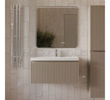 Мебель для ванной комнаты MebelVann Pulse 80 подвесная, капучино, 1 ящик