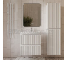 Мебель для ванной комнаты MebelVann Pulse 60 подвесная, белая, 2 ящика