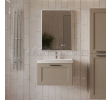 Мебель для ванной комнаты MebelVann Arcadia 60 подвесная, бежевая, 1 ящик