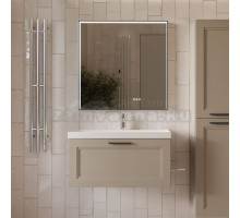 Мебель для ванной комнаты MebelVann Arcadia 80 подвесная, бежевая, 1 ящик