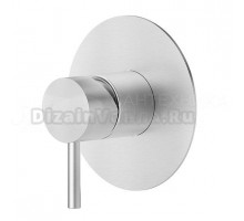 Встраиваемый смеситель для душа и ванны Newform X-Steel 316 69675EX.50.050 С ВНУТРЕННЕЙ ЧАСТЬЮ, inox