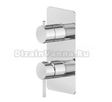 Встраиваемый смеситель для душа и ванны Newform XT 67693E.21.018 С ВНУТРЕННЕЙ ЧАСТЬЮ, хром