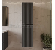 Шкаф-пенал для ванной MebelVann Pulse 40 подвесной, антрацит