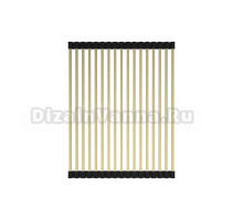 Ролл-матт универсальный Lemark для моек с глубиной чаши до 420 мм цвет: Светлое золото