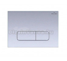 Кнопка смыва для унитаза Milleau Miel MR0425K-A2.02 АБС-пластик, цвет матовый хром