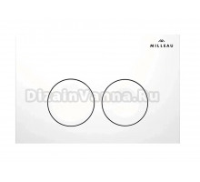 Кнопка смыва для унитаза Milleau Nuage MR0425K-A7.10 АБС-пластик, цвет глянцевый белый
