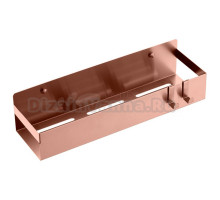 Полка Boheme Q 10965-CB copper brushed