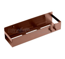 Полка Boheme Q 10965-BRB brushed bronze
