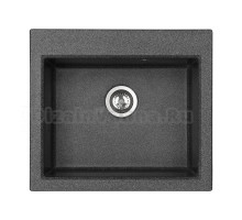 Мойка кухонная AQUATON Линеа 58, графит