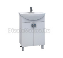 Тумба для ванной "КВАДРО-65" под раковину Элеганс-65 (ПВХ)