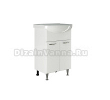 Тумба для ванной "СТАНДАРТ-55" под раковину Уют-55 (Rosa) (ПВХ)