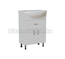 Тумба для ванной "МИСТРАЛЬ-60" под рак.Уют-60 (ROSA) (ПВХ) (разбор)