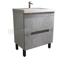 Тумба д/ванной "Честер -70" Бетон под ум. Грэйс-70