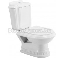 Унитаз-компакт напольный Cezares King palace сиденье BB051-2SC, с микролифтом