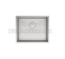 Кухонная мойка Lemark OLANGA 540 прямоугольная из нержавеющей стали цвет: Сталь