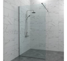 Душевая перегородка Triton Плано 200х80 см, хром глянец