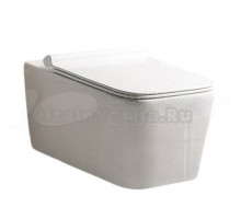 Унитаз подвесной Ceruttispa Viola Aria Tornado безободковый, с микролифтом