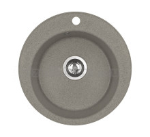 Мойка кухонная AQUATON Шелли 50, серый шелк