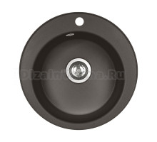 Мойка кухонная AQUATON Шелли 50, кофе