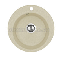 Мойка кухонная AQUATON Шелли 50, шампань