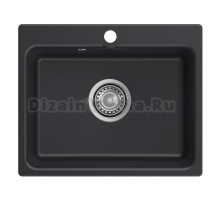Мойка кухонная Reflexion Optima 52, черная