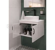 Тумба под раковину со столешницей DIWO Сочи 60 подвесная, белая