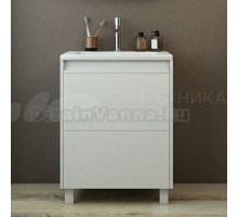 Тумба под раковину без столешницы Emmy Вега 50 белая