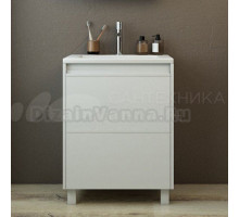 Тумба под раковину без столешницы Emmy Вега 60 белая