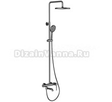 Душевая стойка Gappo G06-9 G2406-9 оружейная сталь